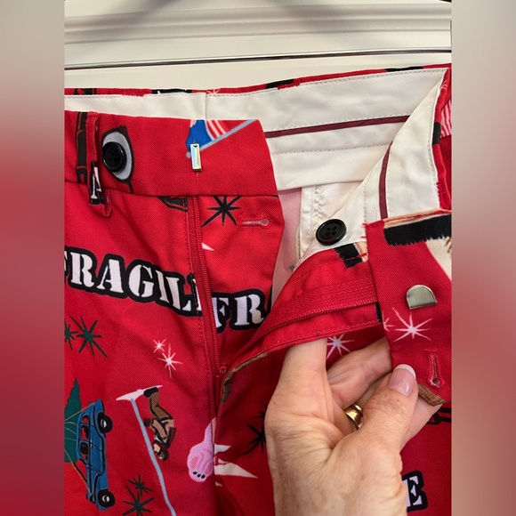 Festified A Christmas Story Dress/ Suit Pants Unisex size 30, EUC, Ralphie, Lamp - Picture 5 of 12